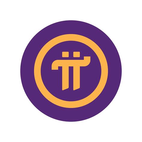 Pi Network. Pi icons. Pi logo vector design illustration. Trendy and modern Crypto currency pi ...