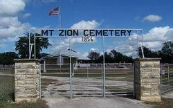 Mount Zion Cemetery in Texas - Find a Grave Cemetery