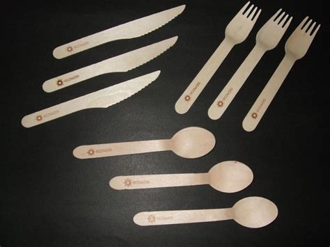 Wooden Disposable Cutlery with Logo - China wooden disposable cutlery and cutlery price