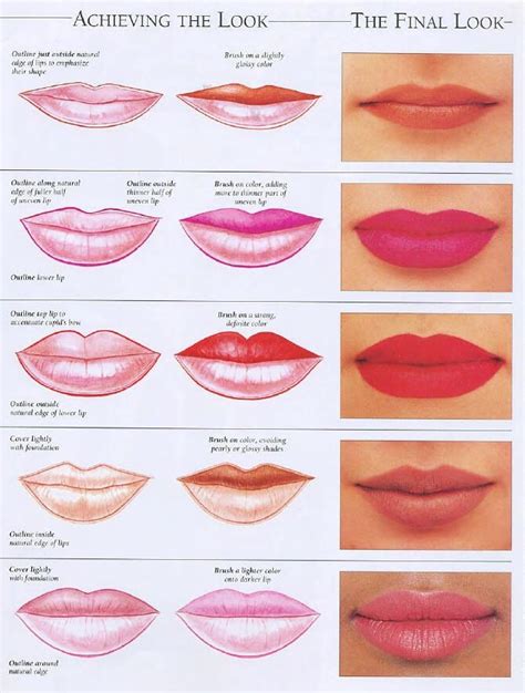 Types of lips | Lip makeup, How to apply lipstick, Lip shapes