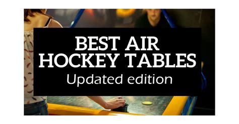 Best Air Hockey Tables Reviews (2024) | From a Real Enthusiast