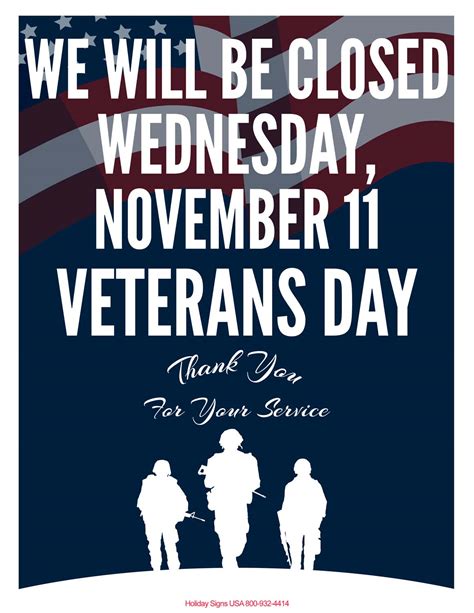 Holiday Signs USA | business holiday closing signs