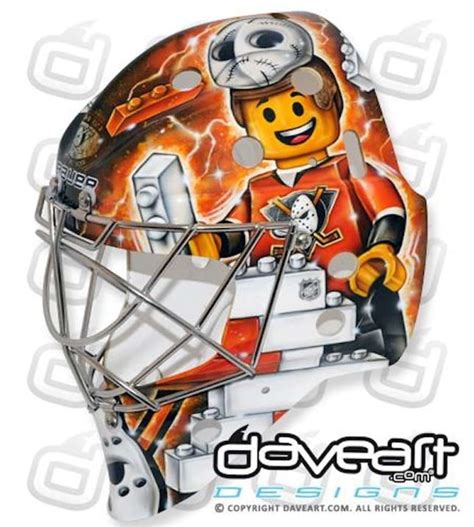 Frederik Andersen has a new goalie mask and it's Lego - The Hockey News