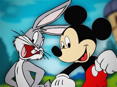 Mickey Mouse vs Bugs Bunny. Epic Rap Battles of Cartoons Season 3. - YouTube