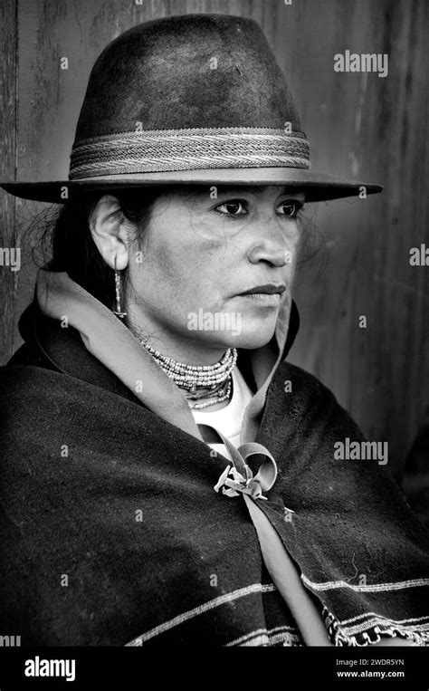 Ecuador people Black and White Stock Photos & Images - Alamy