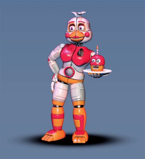 Funtime Chica ( FNaF World Animation ) by Nixory on DeviantArt