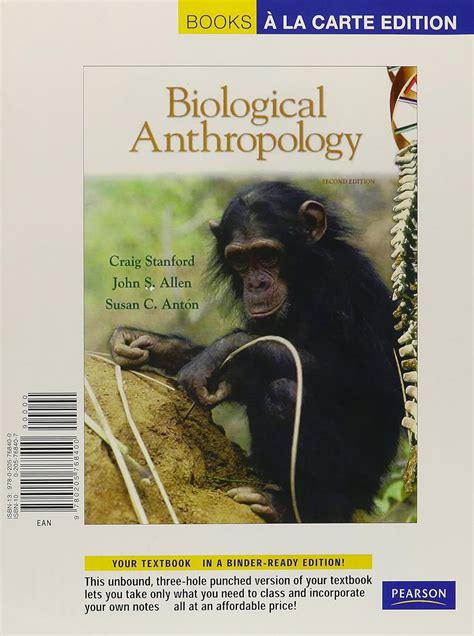 Amazon.com: Biological Anthropology: Books a La Carte: 9780205768400 ...