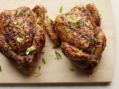 Soy-Glazed Roast Chicken Recipe : Food Network Kitchen : Food Network Chicken Recipes Food ...