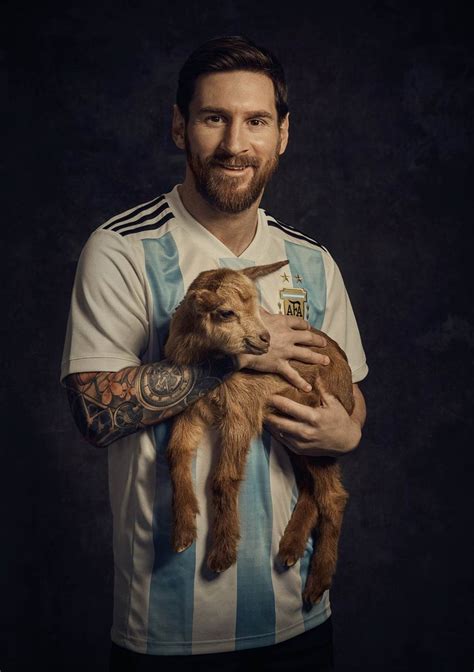 Messi Goat Photoshoot - Goimages Ora