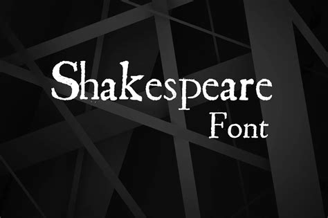 Shakespeare Font Free Download