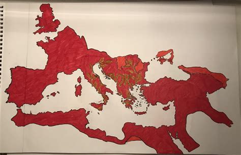 The Roman Empire and other held territories in 117 AD [3837x2478] #maps ...