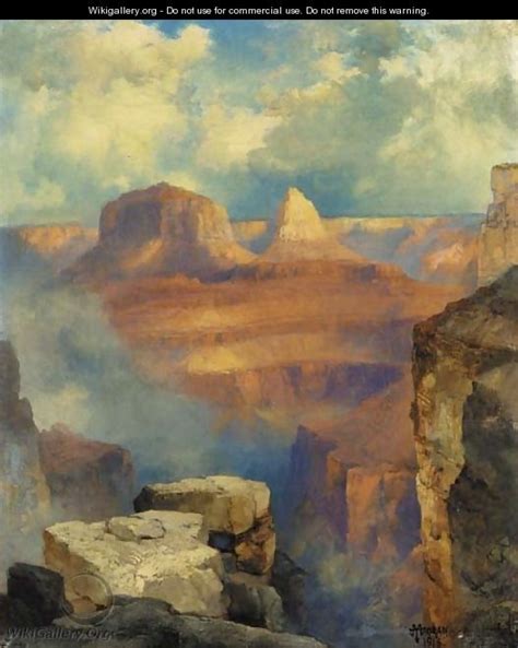 Grand Canyon 2 - Thomas Moran - WikiGallery.org, the largest gallery in the world