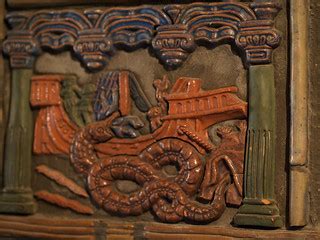 midgard serpent | Photo taken at the The Moravian Pottery & … | Flickr