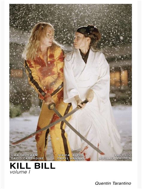 "Kill Bill: Volume 1" Poster for Sale by PuzzleBuzz | Redbubble