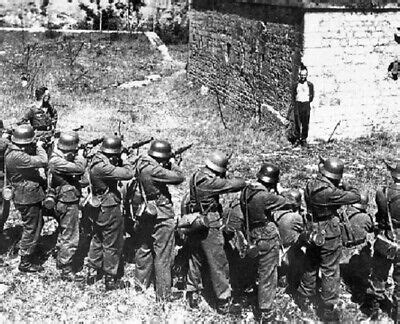 Member of French resistance smiling at German Firing Squad 8x10 WW2 Photo 319 | eBay