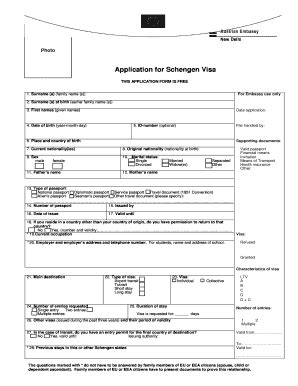 Austria Visa Application Form Pdf Fill In Online - Fill Online, Printable, Fillable, Blank ...