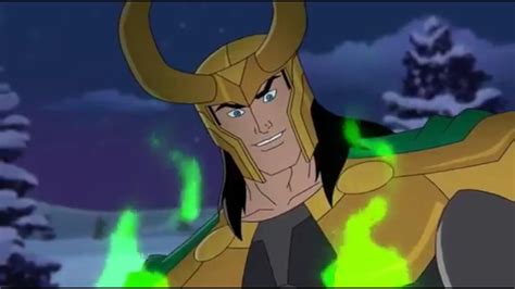 Animated Avengers Assemble Loki - Loki ( Avengers Assemble) (With ...