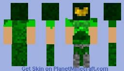 Doom guy/Doom slayer Minecraft Skin