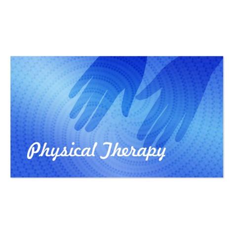 Physical Therapy Business Cards