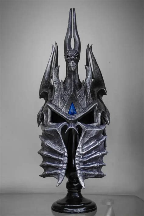 Heroes of the Storm World of War craft Lich King Arthas Menethil Wearable Helmet Helm 1:1 ...