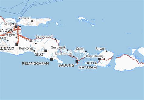 MICHELIN Buleleng map - ViaMichelin