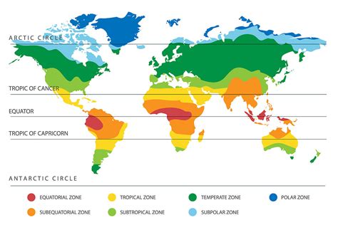 A Climate Map Of The World - United States Map