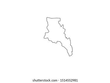 Catamarca Outline Map Argentina Province Country 스톡 벡터(로열티 프리 ...