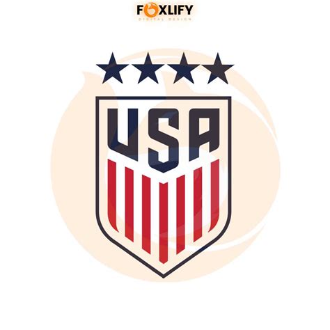 USA Womens Soccer Logo SVG National Soccer Team SVG File