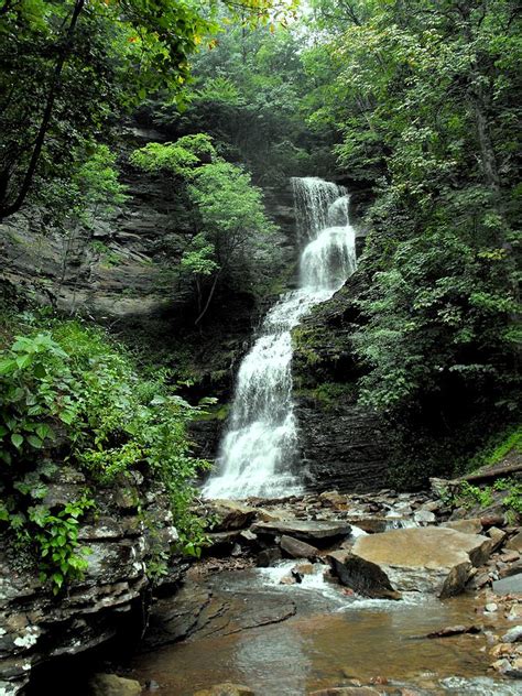 Woodland Waterfall Photograph by Spencer McKain