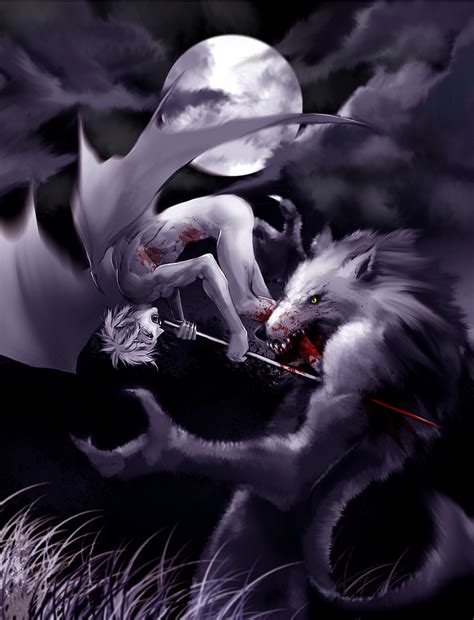 Vampire vs Werewolf by Basilisk193 on DeviantArt