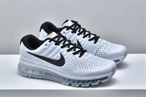 Nike Air Max 2017 White Black Running Trainers 849560-100 - FavSole.com