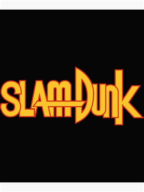 "Slam Dunk Logo () " Poster for Sale by OpheliaLeDe | Redbubble