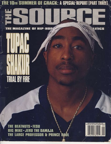 The Source September 1994 issue featuring Tupac | Tupac, Tupac pictures, Hip hop poster