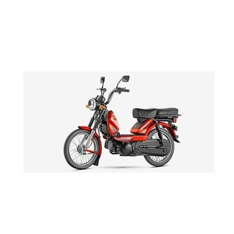 TVS XL 100 Red Moped at best price in Ara by TVS Motor Company Limited | ID: 20371277773