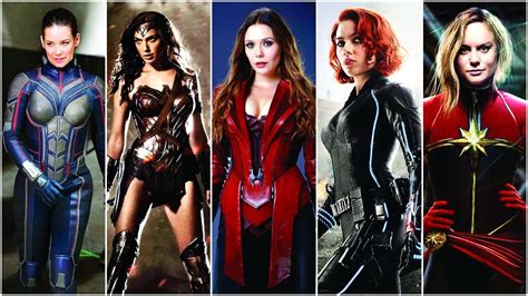 From Wonder Woman to The Wasp: How female superheroes pack a punch