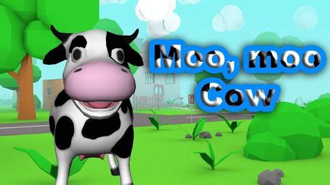 "Moo, moo Cow" - a fun song for children and their parents about a cow ...