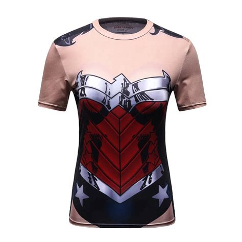 Novas Mulheres Superman Tops Camisas Camiseta de Super heróis de ...