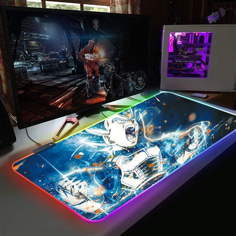 Custom OEM big large led the game mouse pad gaming mat mouse pads RGB game mouse pad - FDT Rubber