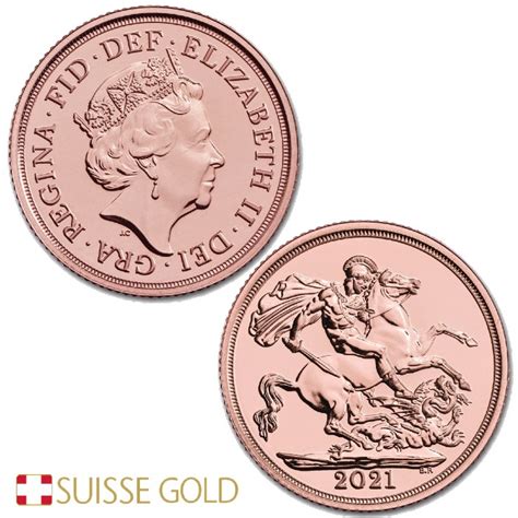 2021 British Sovereign Gold Coin