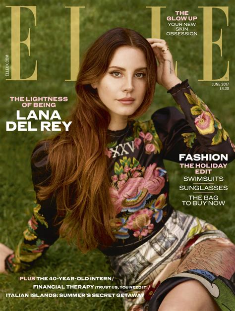 LANA DEL REY for Elle Magazine, UK June 2017 – HawtCelebs