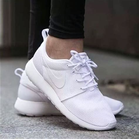 White Nike Shoes Womens : Nike Free Rn Flyknit 2018 "Triple White" Men ...