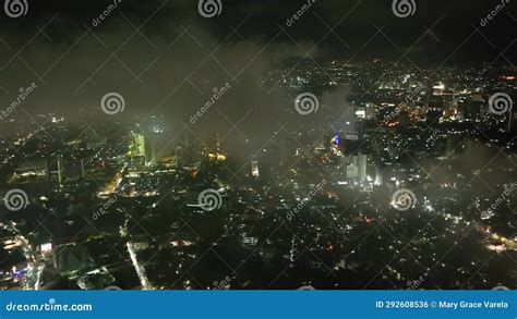 Aerial Flying Drone View. Cebu City, Philippines. Stock Footage - Video of traffic, street ...