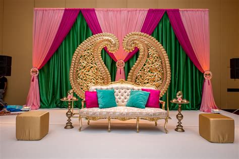 Pin by Perfect Pinks and Green Fun We on Prom 2021 | Sangeet decor, Wedding sangeet decor ...