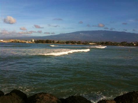 Surfing Kahului Harbor Kahului Hawaii USA