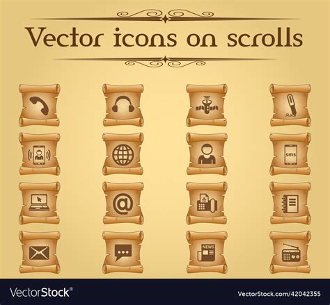 Communication icon set Royalty Free Vector Image