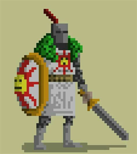 Solaire of Astora | Dark souls art, Pixel art design, Pixel art