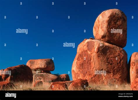 Devils Marbles, near Tennant Creek, Australia, Devil's Marbles, Aboriginal Sacred Site ...