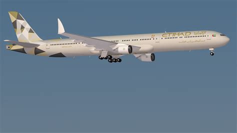 Etihad boeing 777 - 9X New 3D | CGTrader