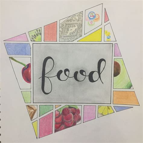 Food Themes, Art Themes, Food Sketch, Sketch Book, Food Projects, Art ...