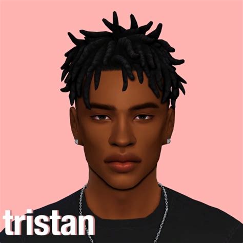 the long awaited male cc list from my tiktok! | Sims 4 hair male, Sims 4 afro hair, Sims 4 black ...